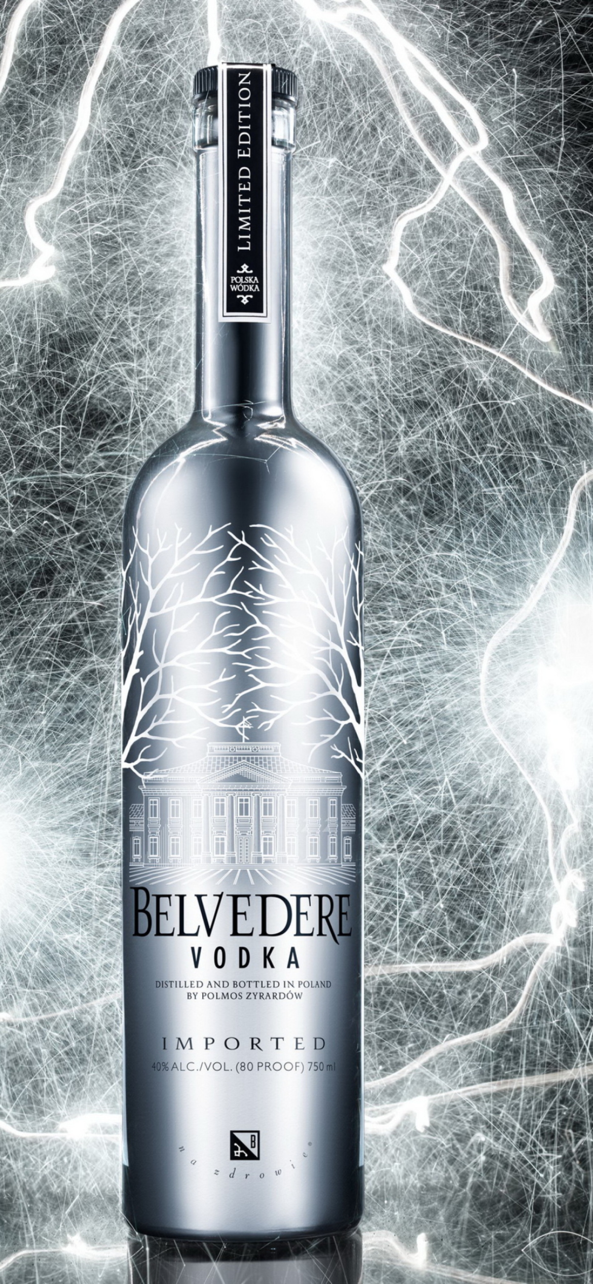 Belvedere Vodka wallpaper 1170x2532
