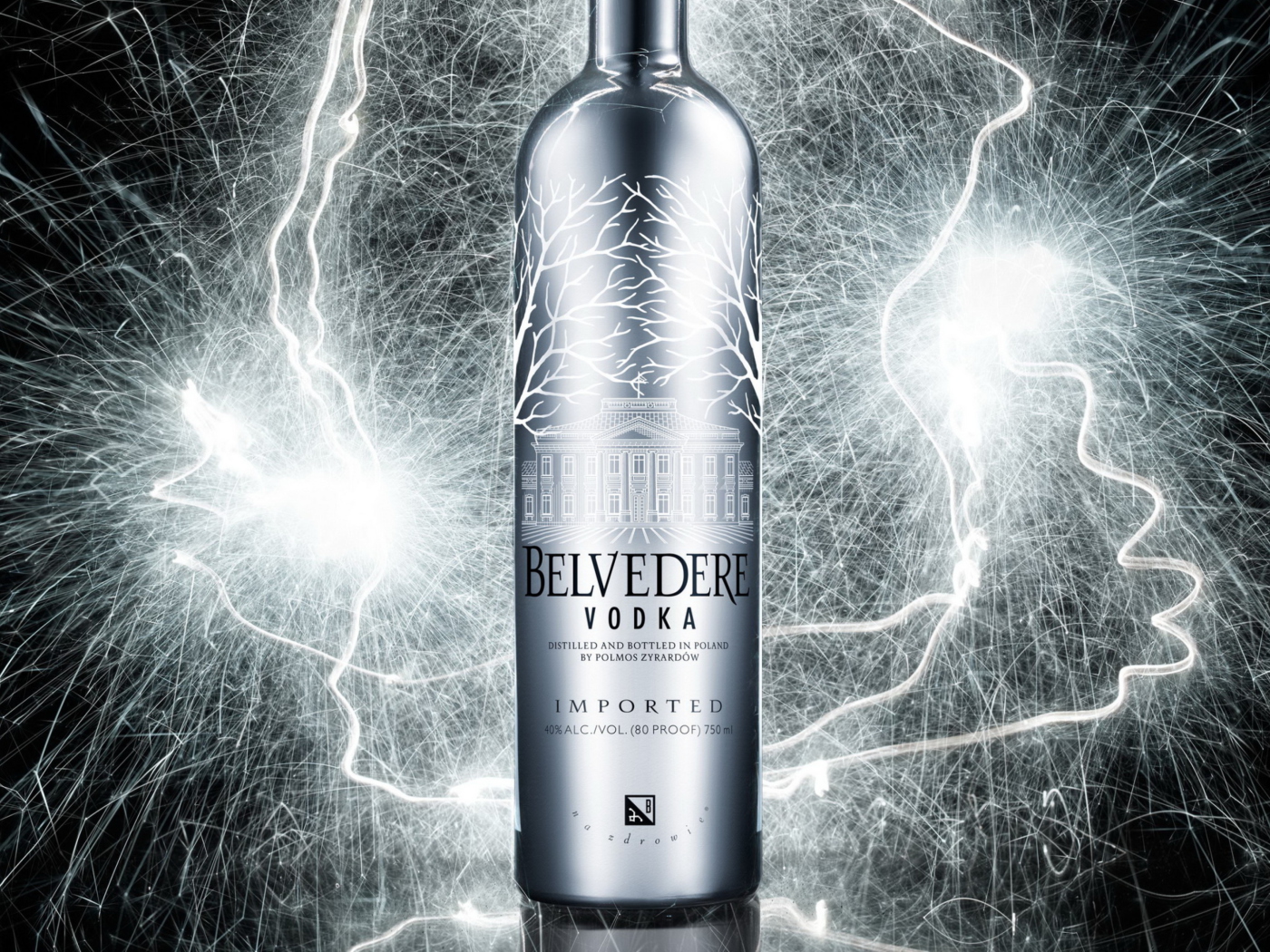 Fondo de pantalla Belvedere Vodka 1400x1050