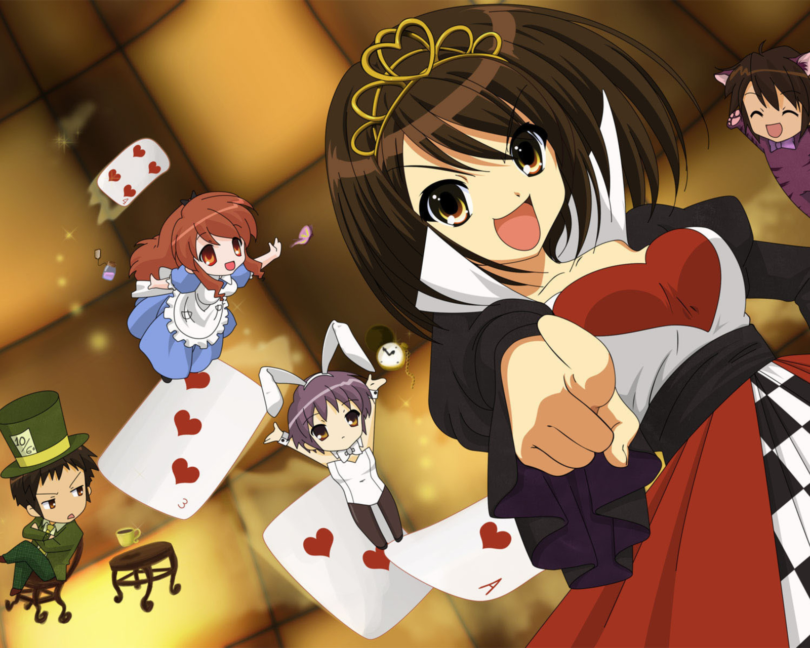 Das The Melancholy of Haruhi Suzumiya Wallpaper 1600x1280