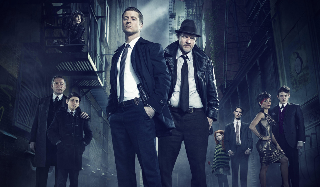 Gotham TV Series 2014 wallpaper 1024x600