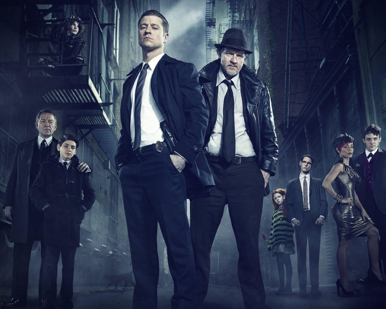 Das Gotham TV Series 2014 Wallpaper 1280x1024