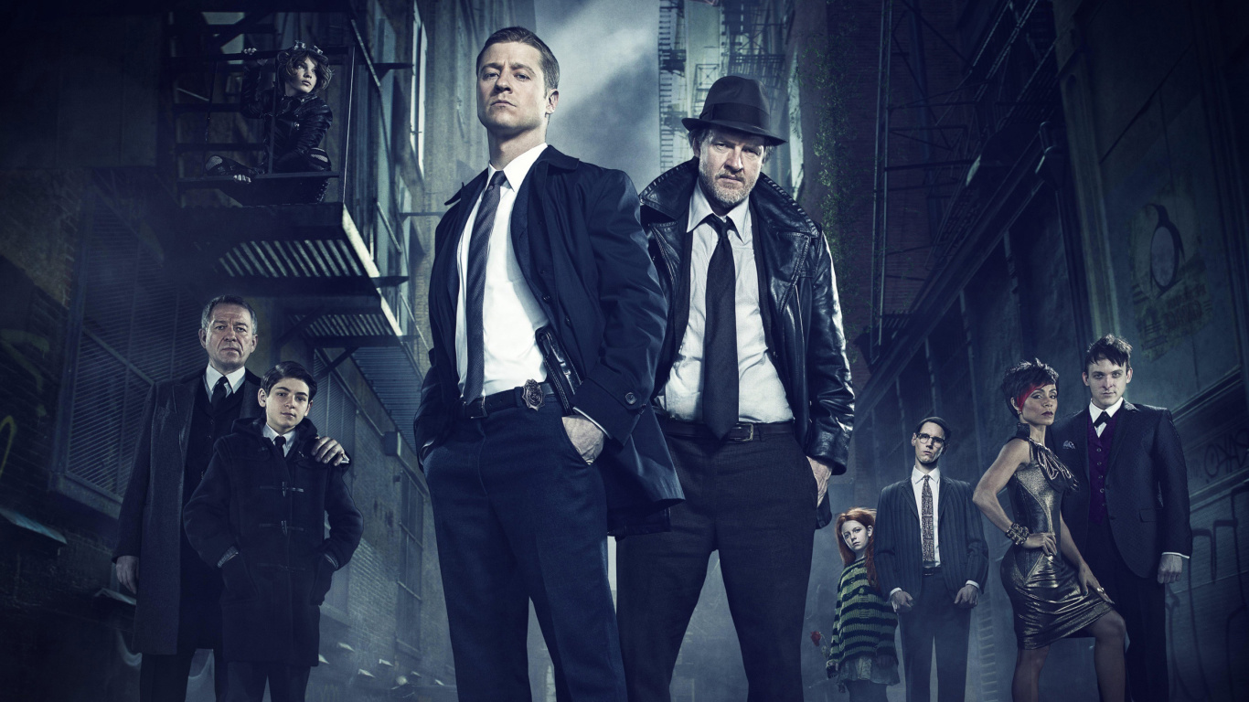 Fondo de pantalla Gotham TV Series 2014 1366x768