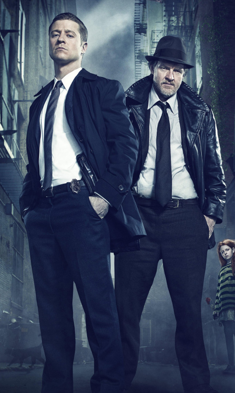 Das Gotham TV Series 2014 Wallpaper 480x800