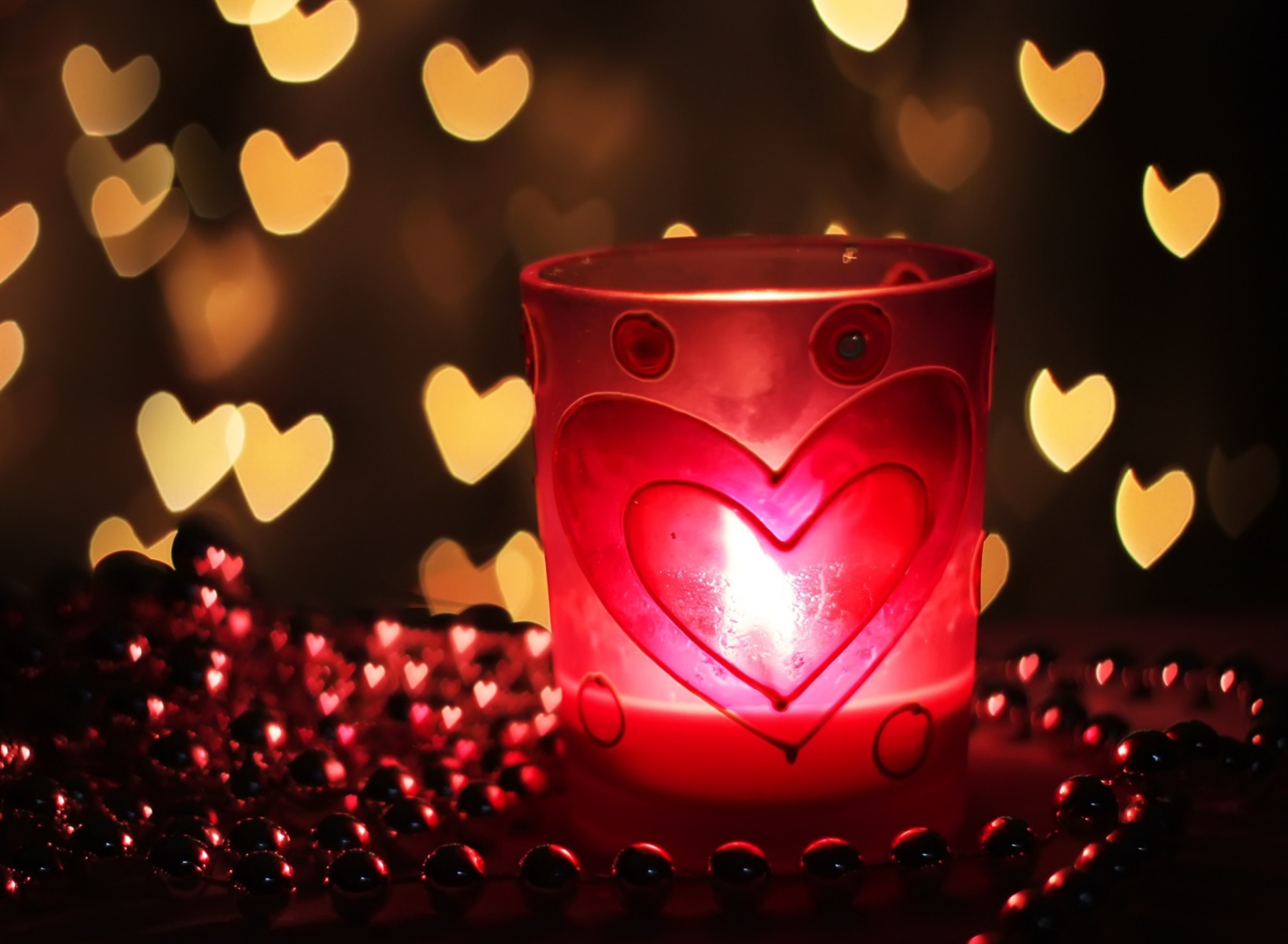 Love Candle wallpaper 1920x1408