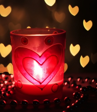 Free Love Candle Picture for Nokia Asha 503