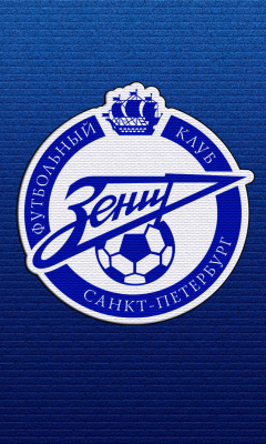 Das Zenit Football Club Wallpaper 240x400