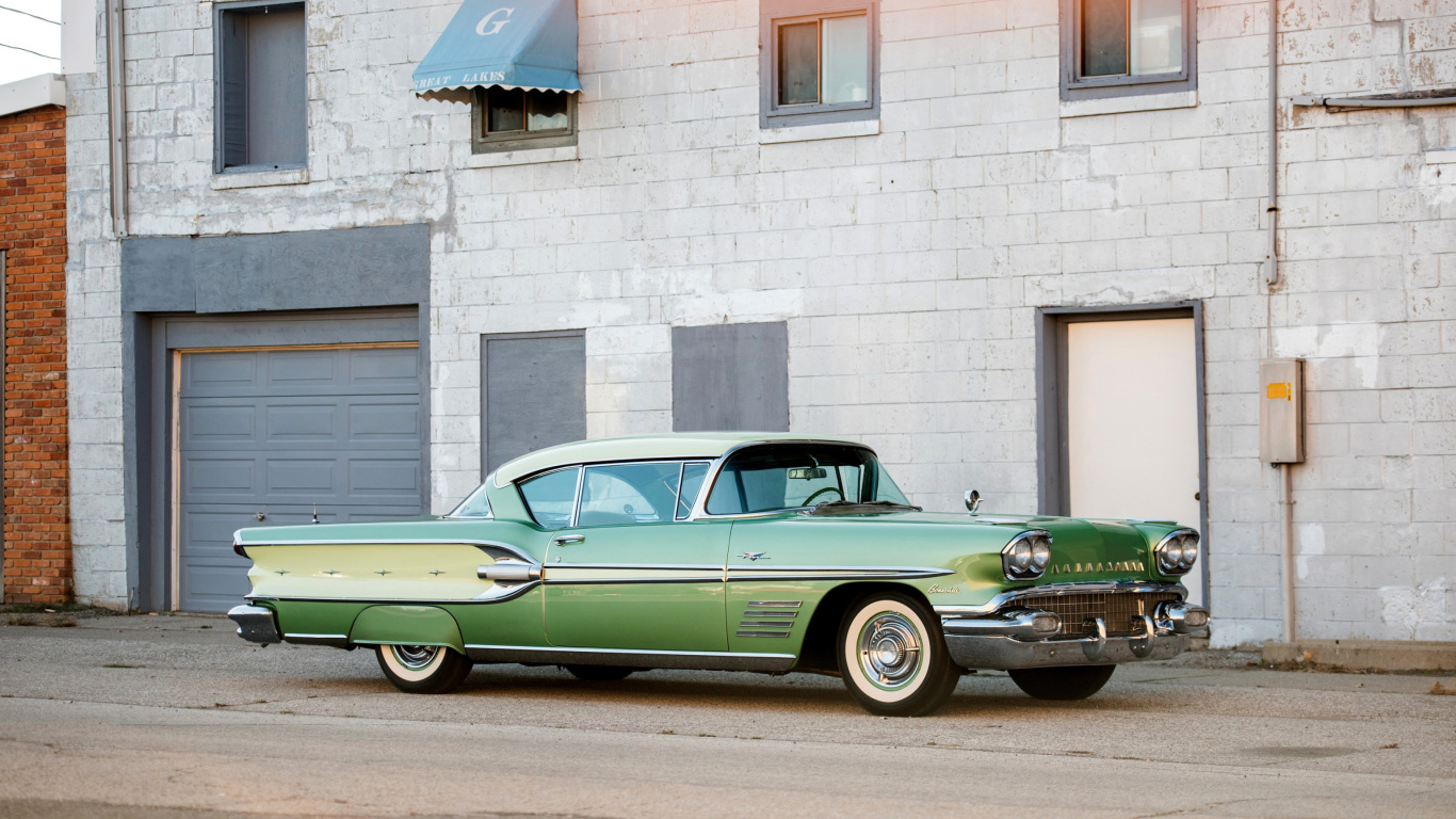 Pontiac Bonneville 1954 wallpaper 1366x768