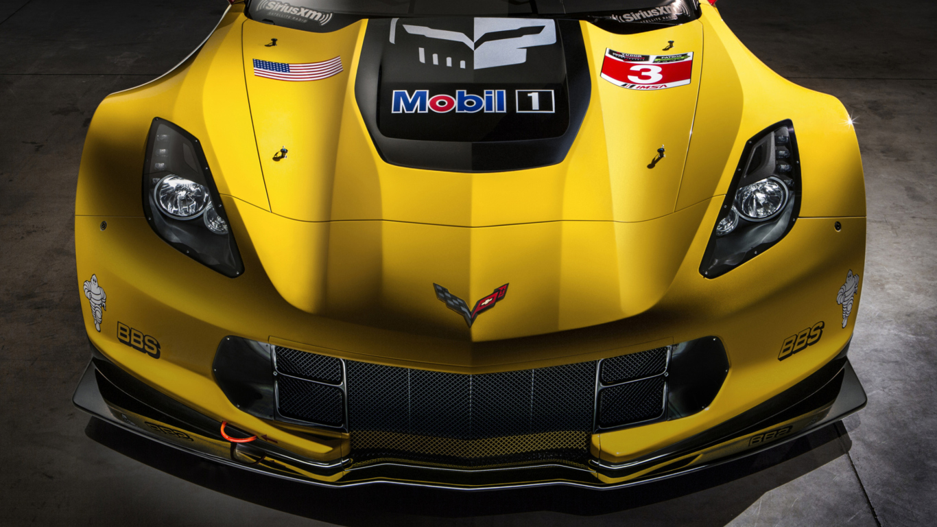Обои Corvette 1366x768