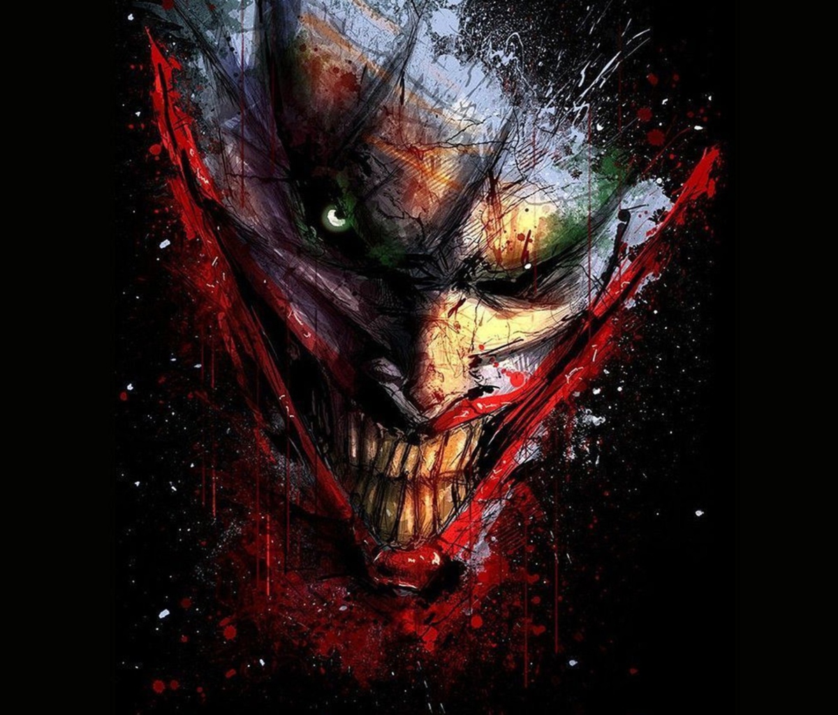 Das Joker Batman Wallpaper 1200x1024