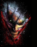 Das Joker Batman Wallpaper 128x160