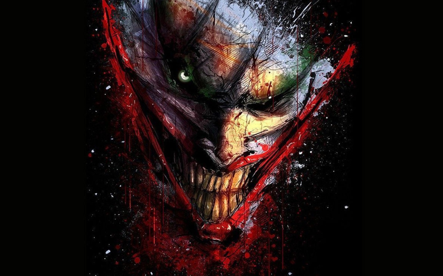 Das Joker Batman Wallpaper 1440x900