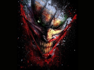 Das Joker Batman Wallpaper 320x240