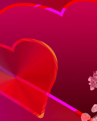 Valentine Day Background for Nokia C1-01