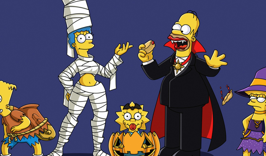 Fondo de pantalla The Simpsons 1024x600