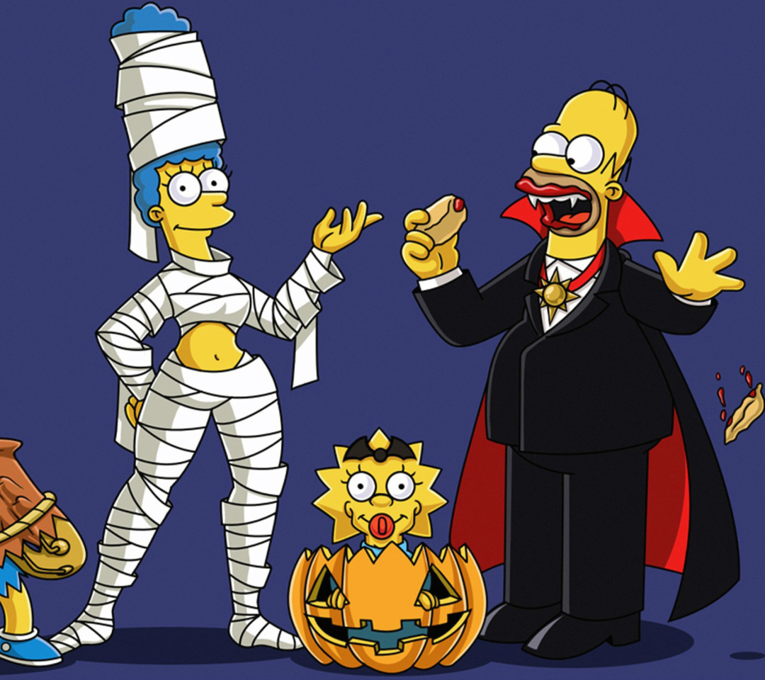 Das The Simpsons Wallpaper 1080x960