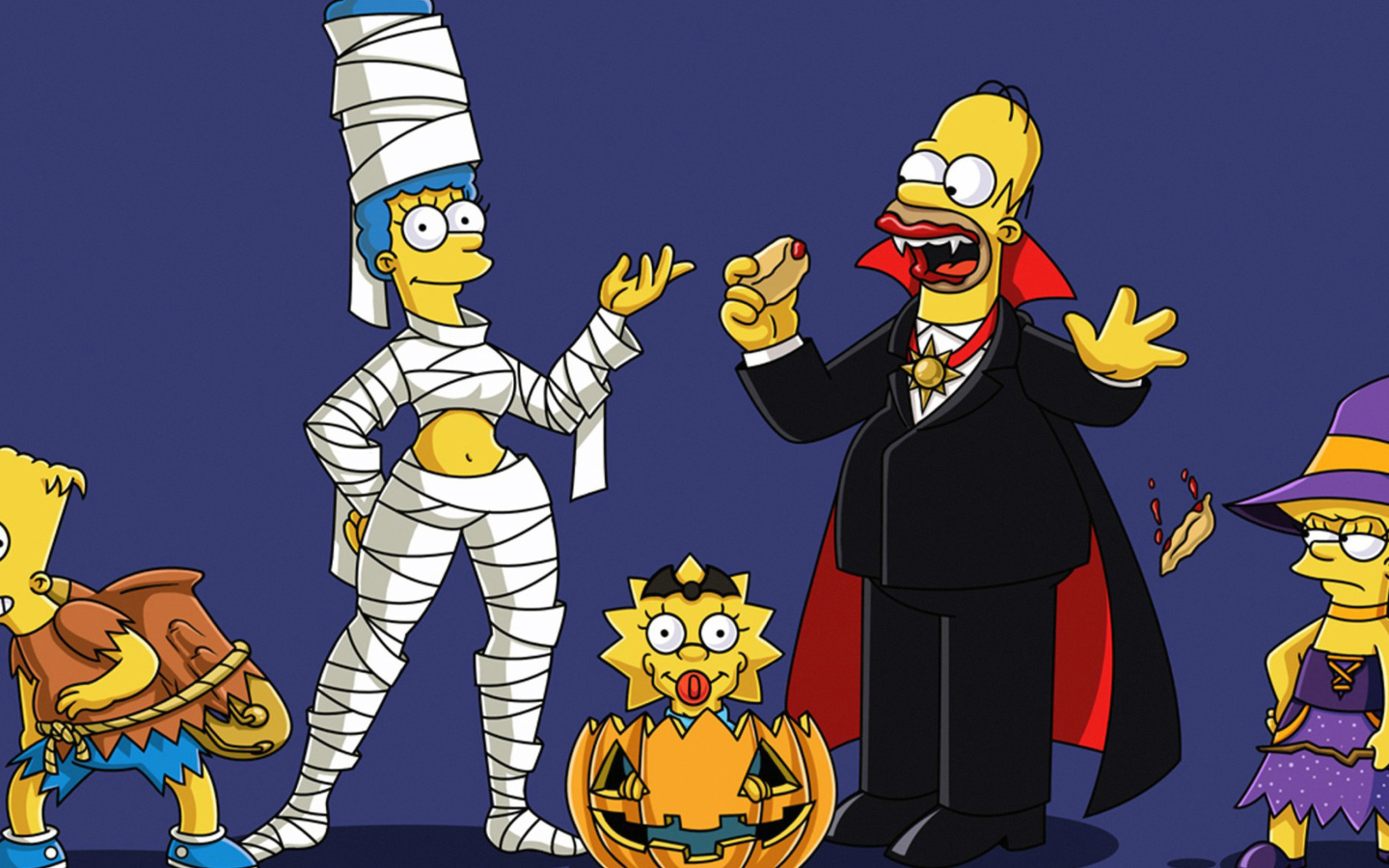 The Simpsons wallpaper 1440x900
