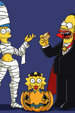 Das The Simpsons Wallpaper 320x480