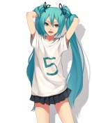 Screenshot №1 pro téma Hatsune Miku, Vocaloid 132x176