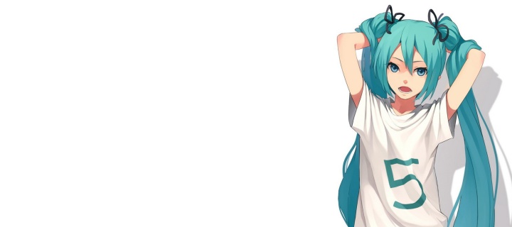 Hatsune Miku, Vocaloid wallpaper 720x320