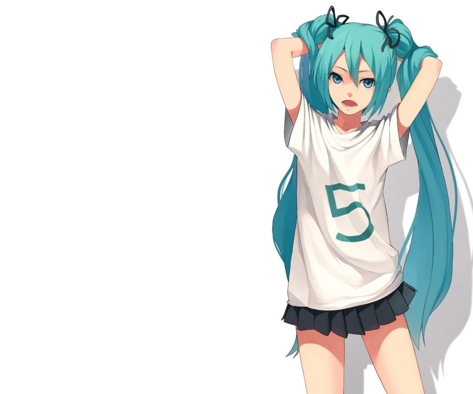 Screenshot №1 pro téma Hatsune Miku, Vocaloid 960x800