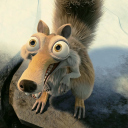 Sfondi Squirrel From Ice Age 128x128