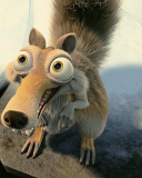 Обои Squirrel From Ice Age 128x160