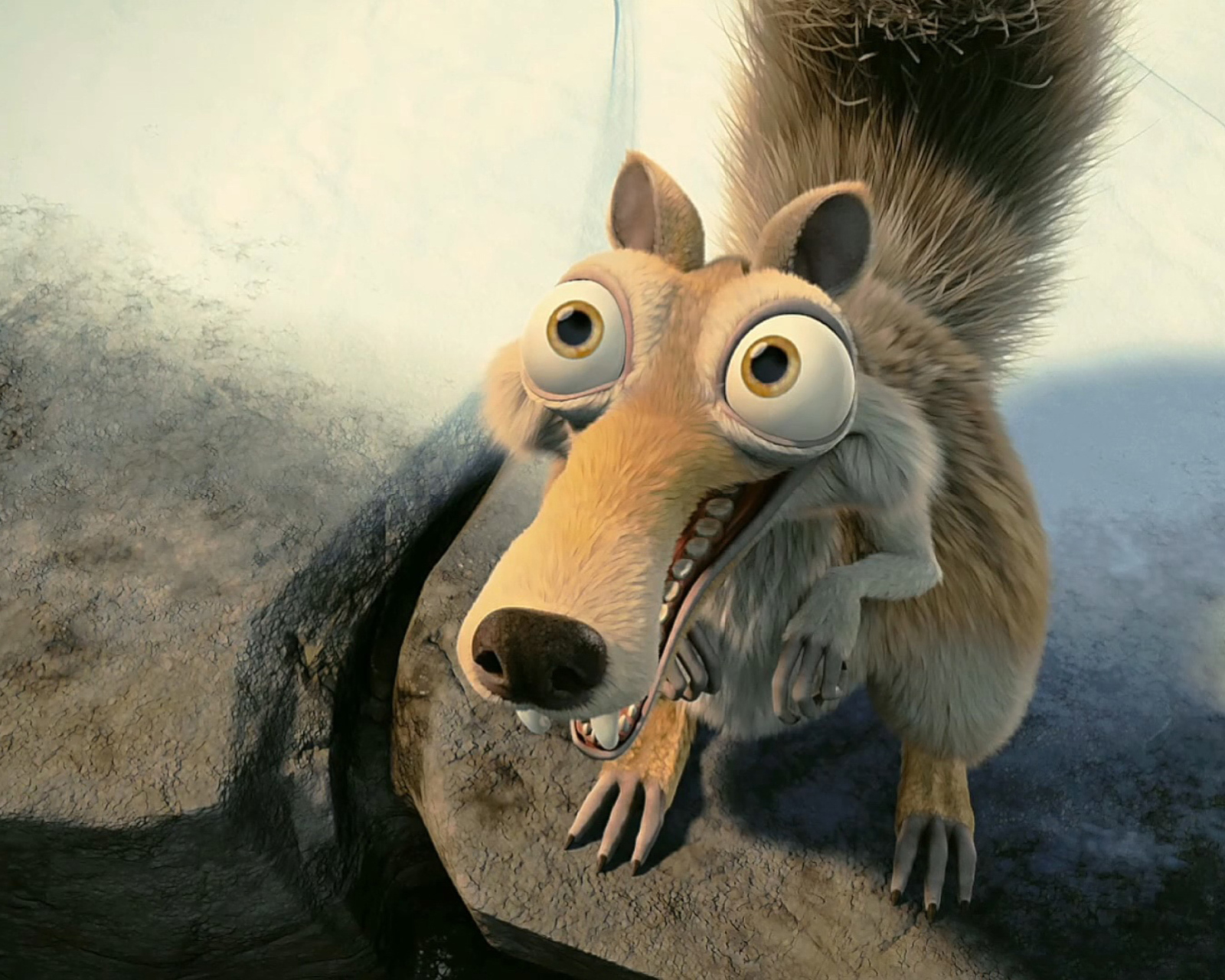Обои Squirrel From Ice Age 1600x1280