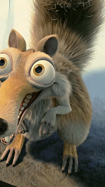 Das Squirrel From Ice Age Wallpaper 360x640