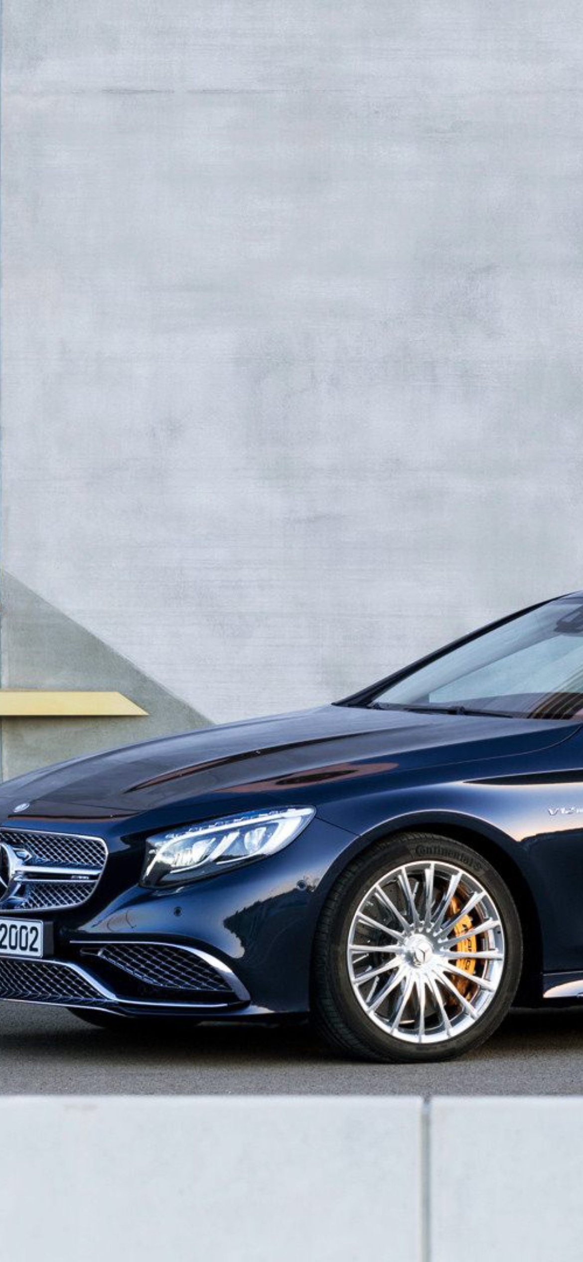 Mercedes-Benz S65 AMG Coupe wallpaper 1170x2532