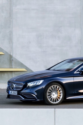 Mercedes-Benz S65 AMG Coupe wallpaper 320x480