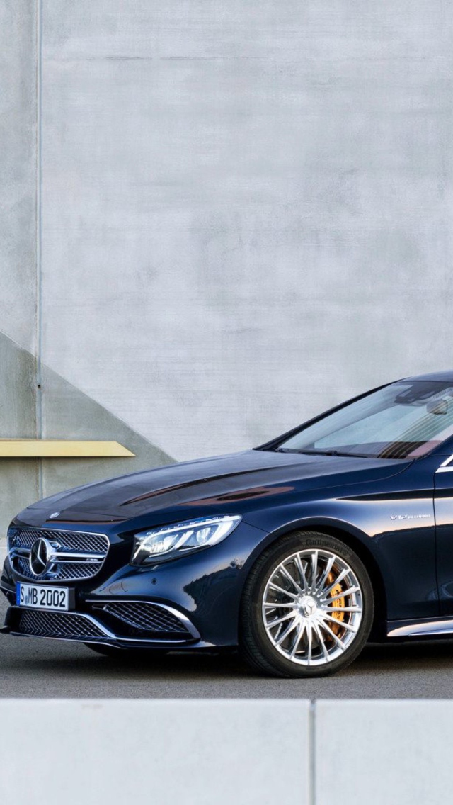 Mercedes-Benz S65 AMG Coupe wallpaper 640x1136