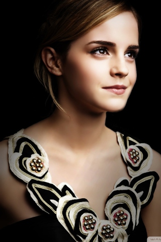 Fondo de pantalla Emma Watson 320x480