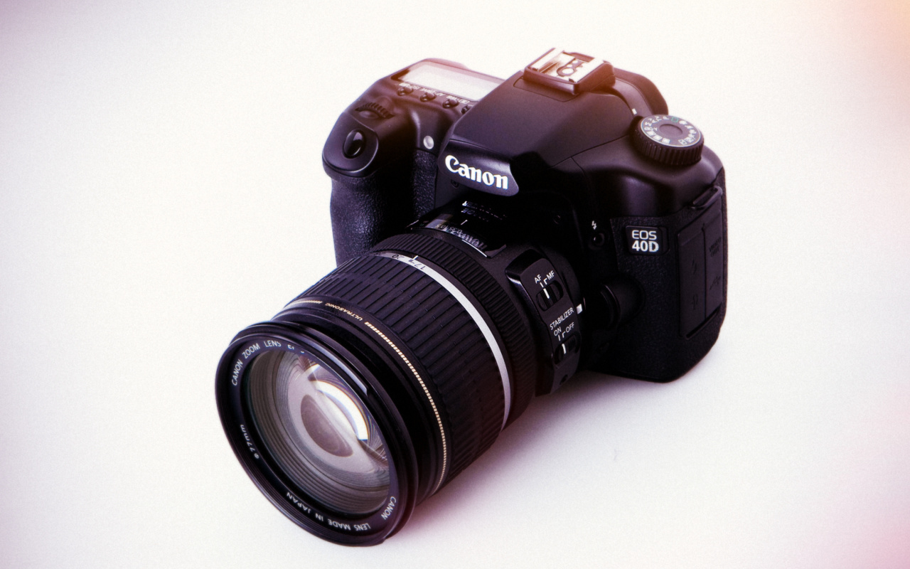 Canon EOS 40D Digital SLR Camera wallpaper 1280x800