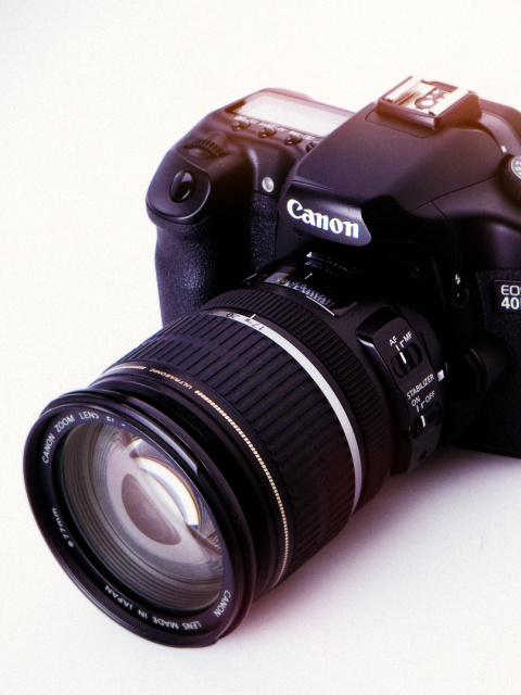 Fondo de pantalla Canon EOS 40D Digital SLR Camera 480x640