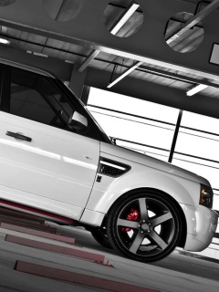 Fondo de pantalla Range Rover Sport 3.0TD V6 240x320