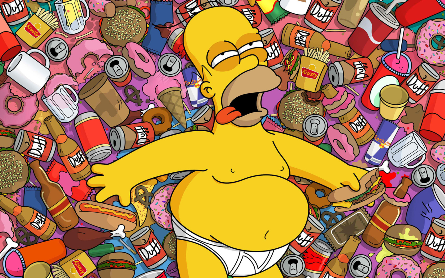 Homer Simpson wallpaper 1440x900