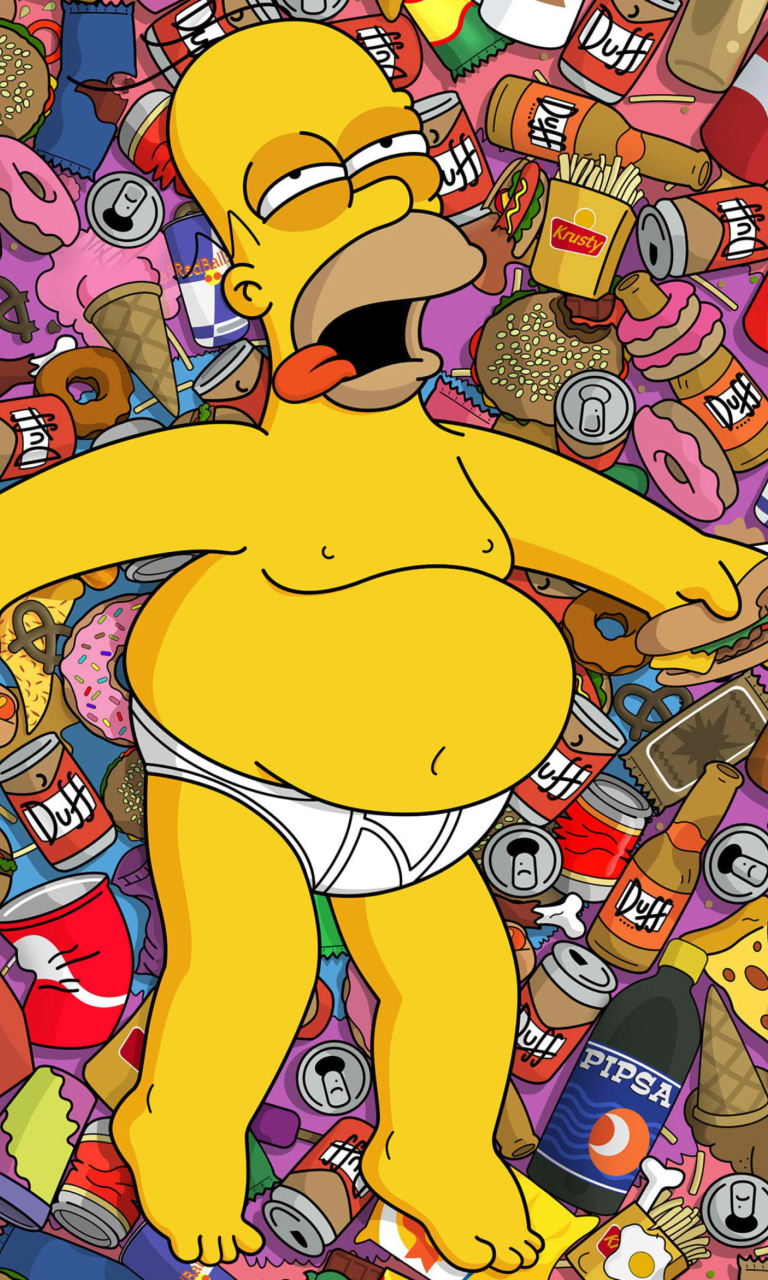 Sfondi Homer Simpson 768x1280