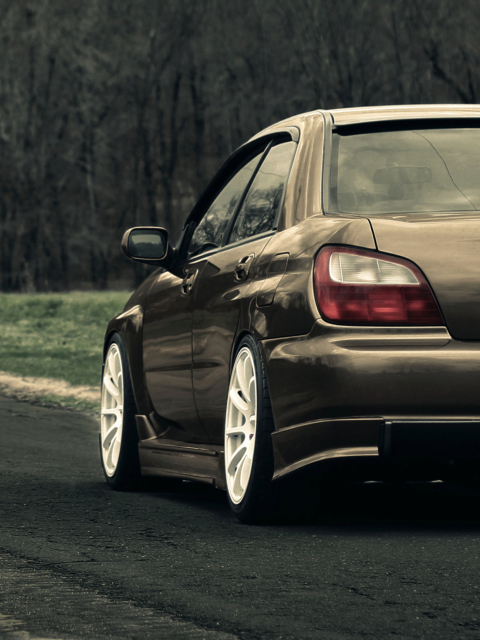 Subaru Impreza wallpaper 480x640