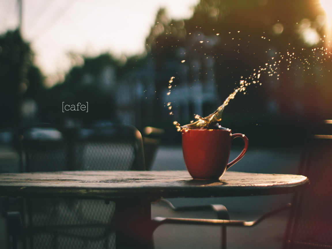 Das Cup Of Morning Coffee Wallpaper 1152x864