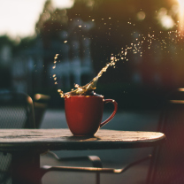 Sfondi Cup Of Morning Coffee 208x208
