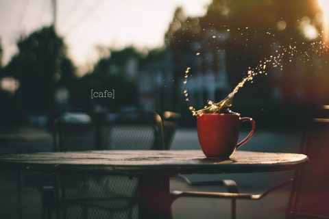 Sfondi Cup Of Morning Coffee 480x320