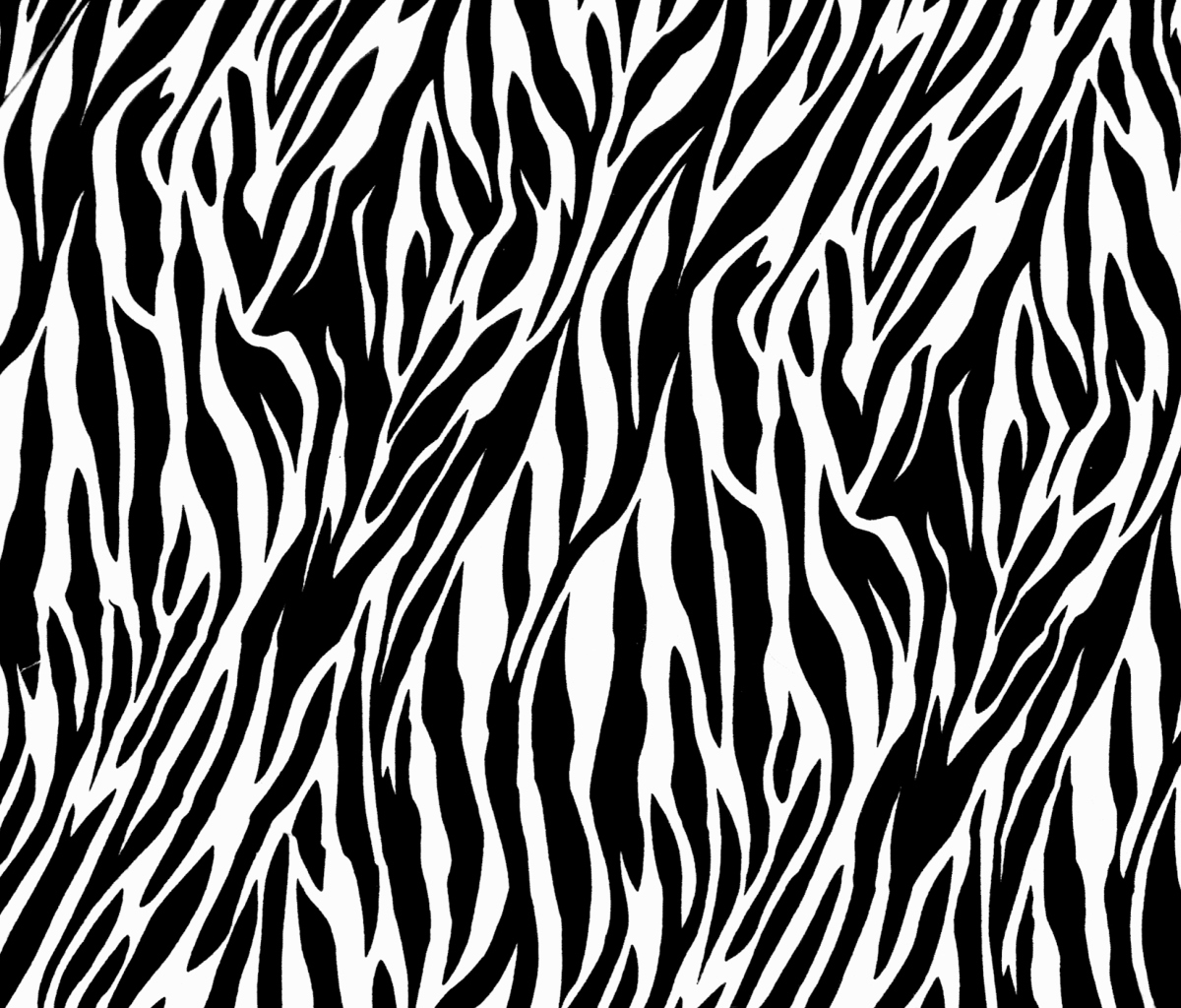 Zebra Print wallpaper 1200x1024