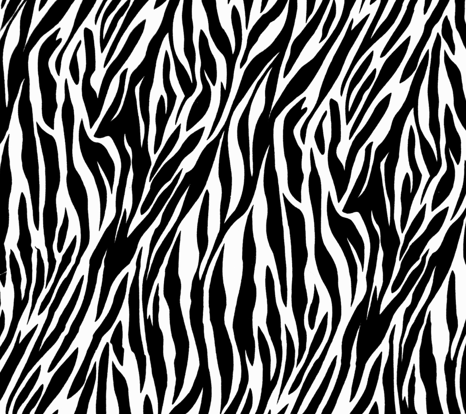 Das Zebra Print Wallpaper 960x854
