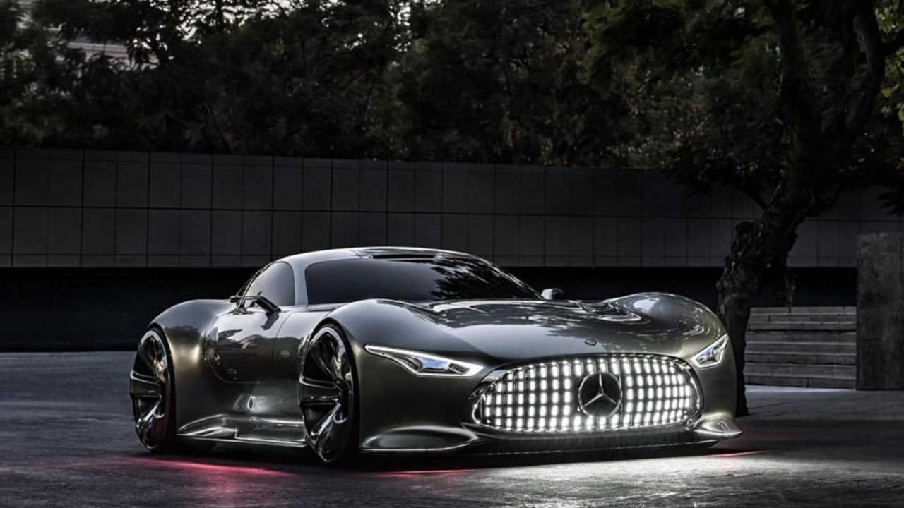 Das Mercedes From Future Wallpaper 1280x720