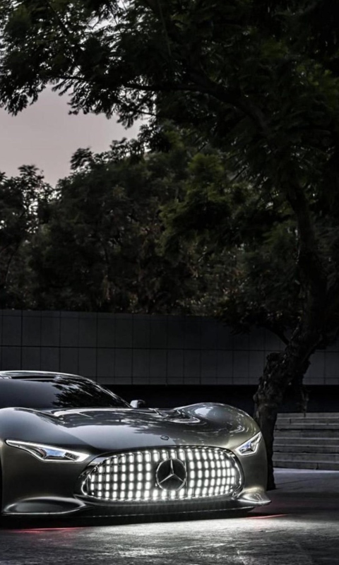 Mercedes From Future wallpaper 480x800