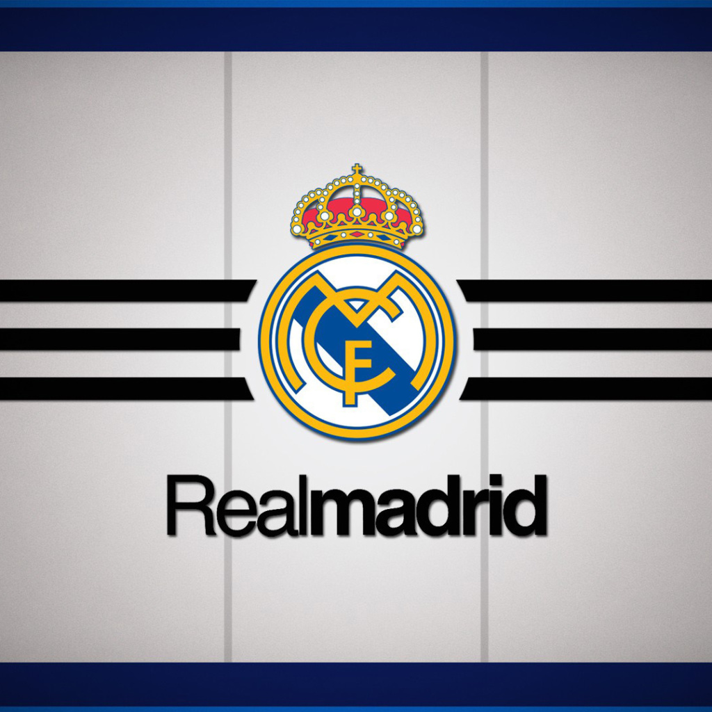 Real Madrid Logo wallpaper 1024x1024