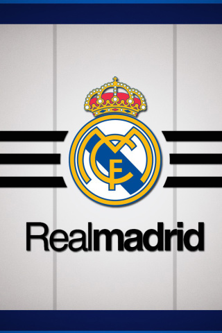 Das Real Madrid Logo Wallpaper 320x480