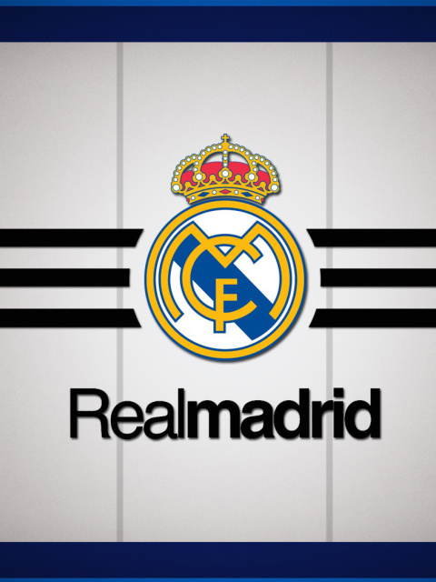 Das Real Madrid Logo Wallpaper 480x640