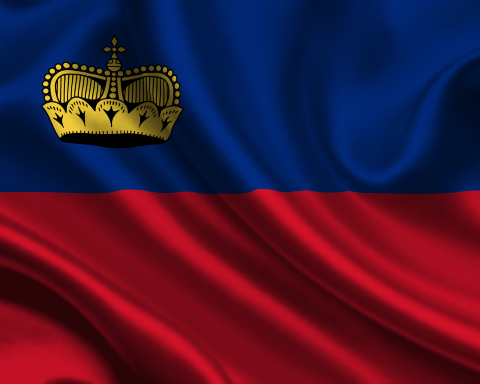 Обои Liechtenstein Flag 1600x1280