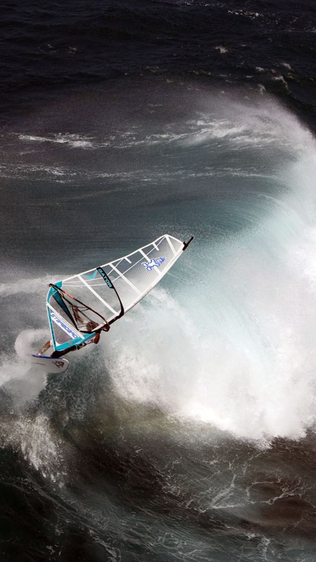 Sfondi Big Wave Windsurfing 1080x1920